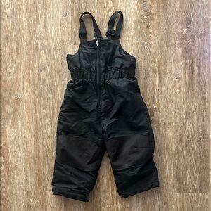 Healthtex Black 2t Overall snowpants